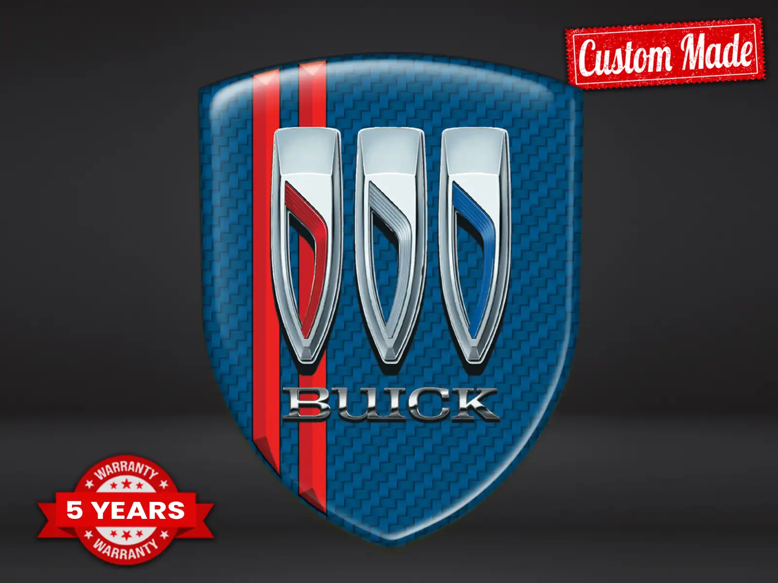 Buick Sticker Silicone Pro Max Résistant Stylé Performance